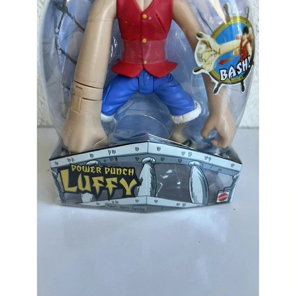 Shonen Jump's One Piece Power Punch Luffy Bash 6" Figure By Mattel NIB